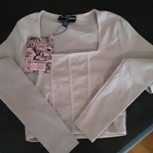 NWT NEW GIRL ORDER//DOLLS KILL 10 [M] CORSET TOP